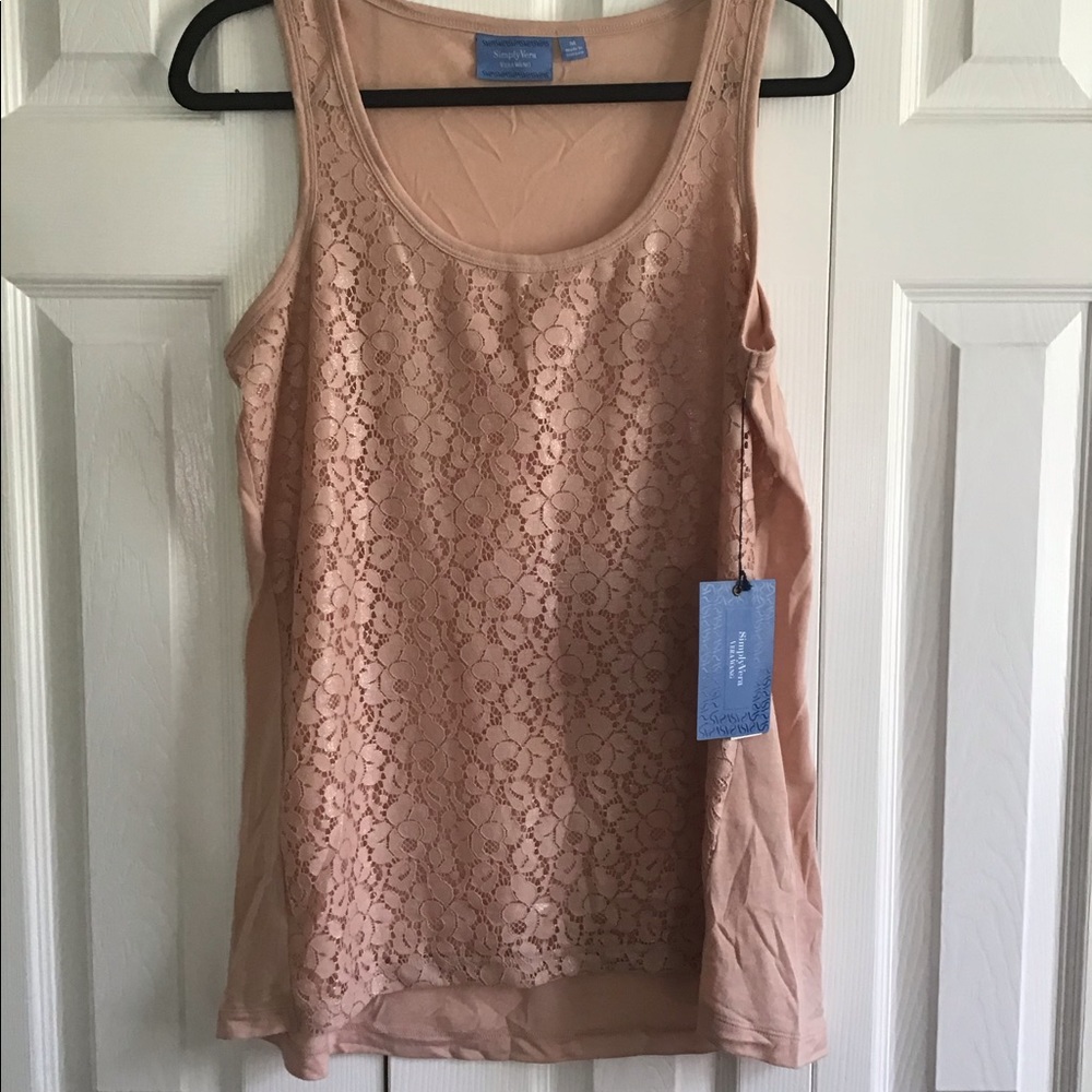 NWT Simply Vera (Vera Wang) tank